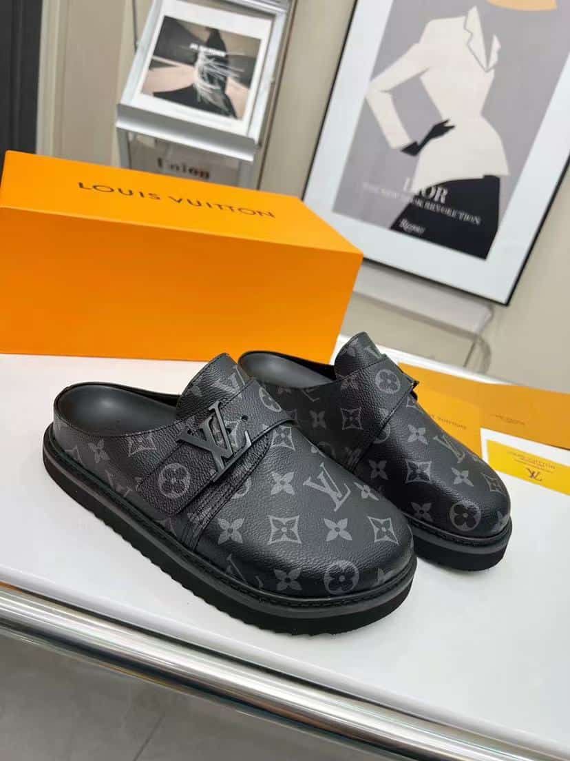 Louis Vuitton Easy Mule Monogram Eclipse view 6