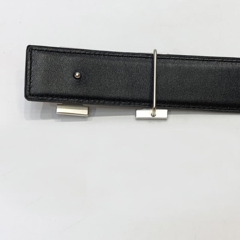 Hermes H Belt Buckle &amp; Reversible Leather Strap 38 mm HB03 view 7