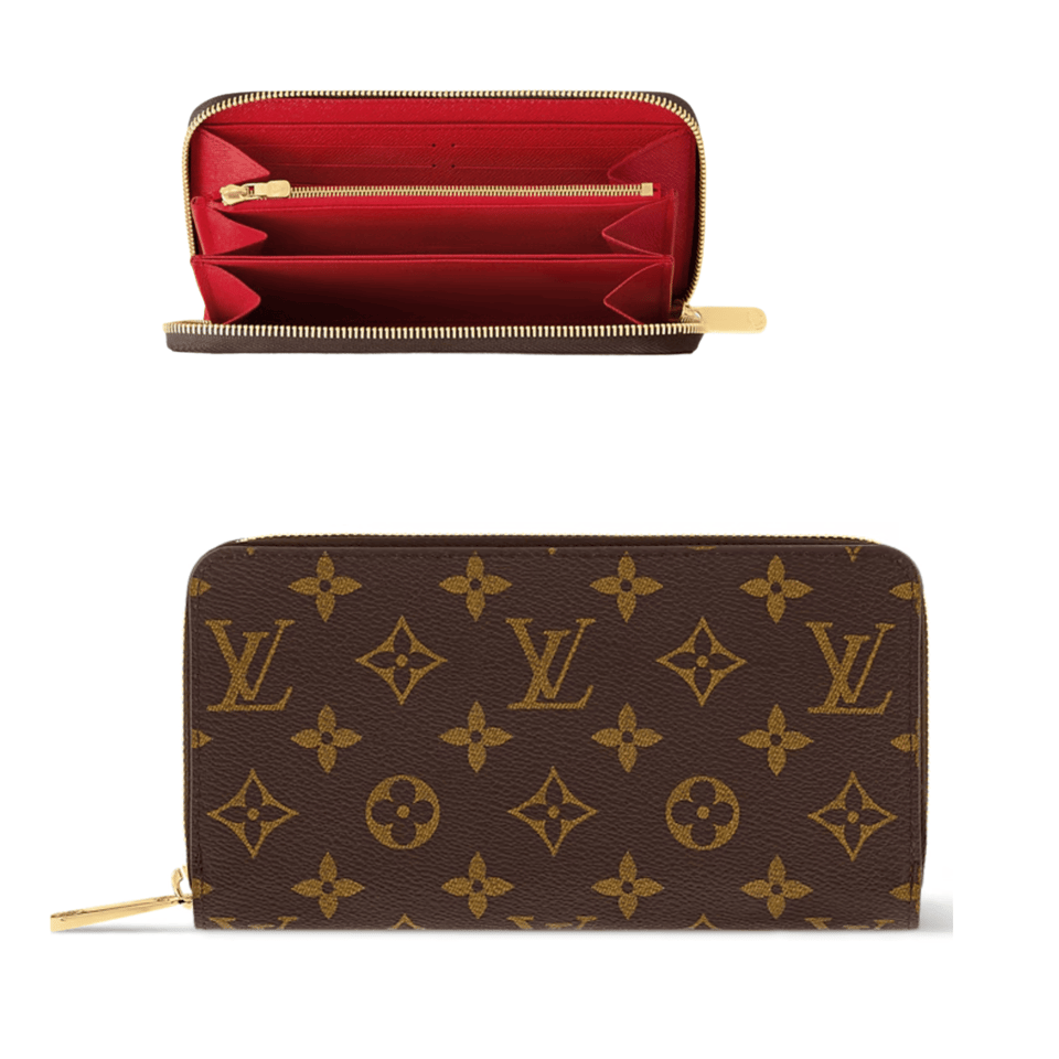 Louis Vuitton Poppy Zippy Wallet For Women 20cm M41896 view 2