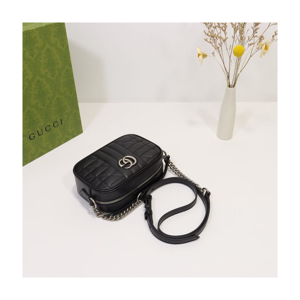 Gucci GG Marmont Mini Shoulder Bag view 11
