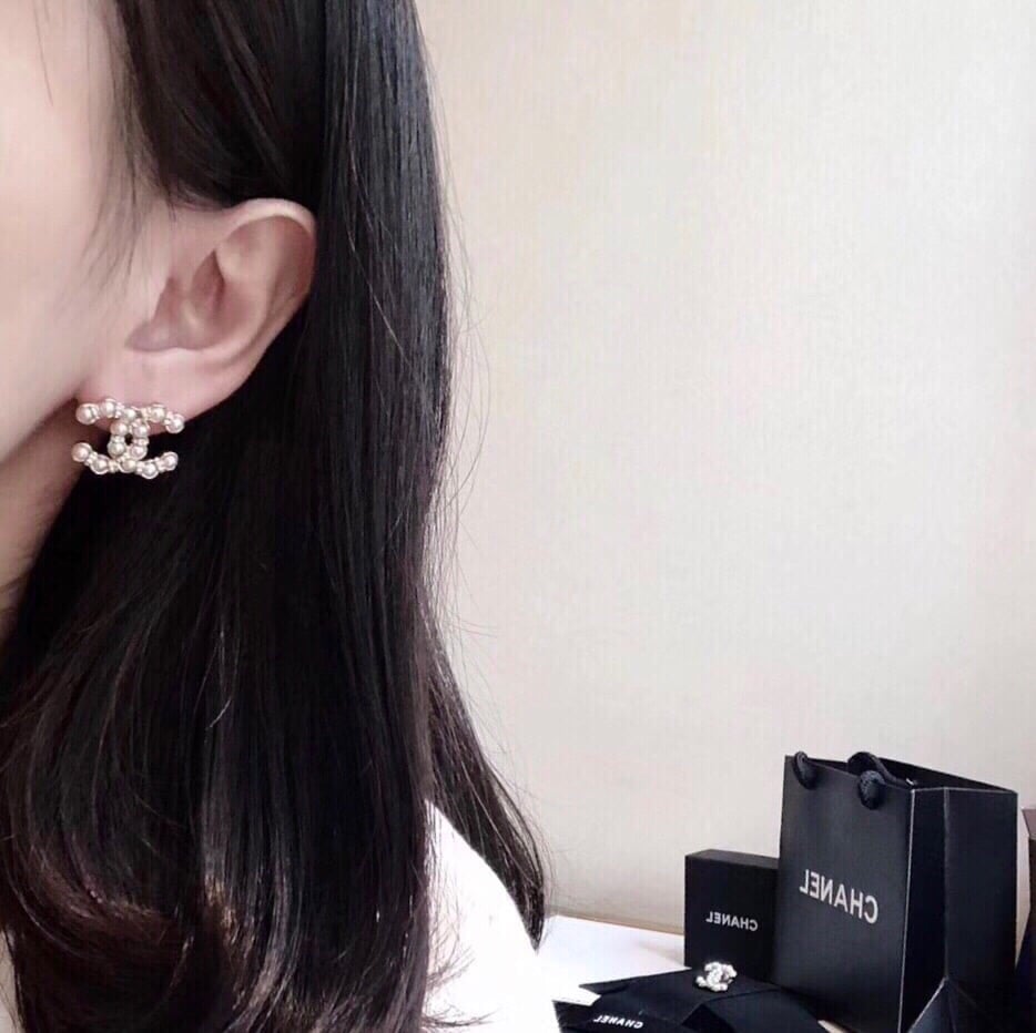 Chanel Cc Earrings view 7