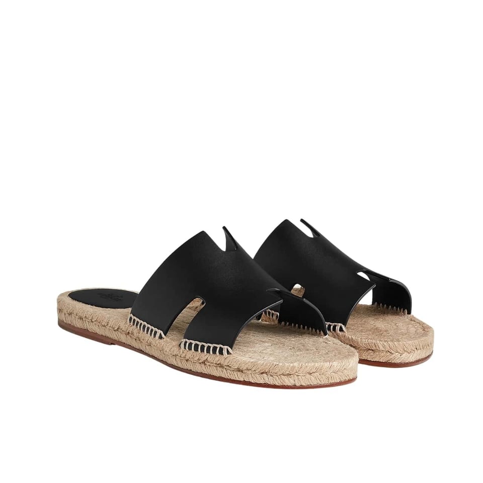 Hermes Antigua Espadrille Noir H231000Zh02440 view 2