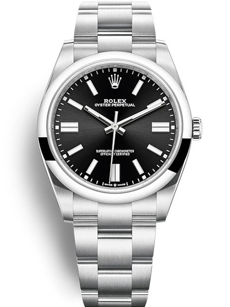 Rolex Oyster Perpetual 41mm Black Dial 124300 view 2