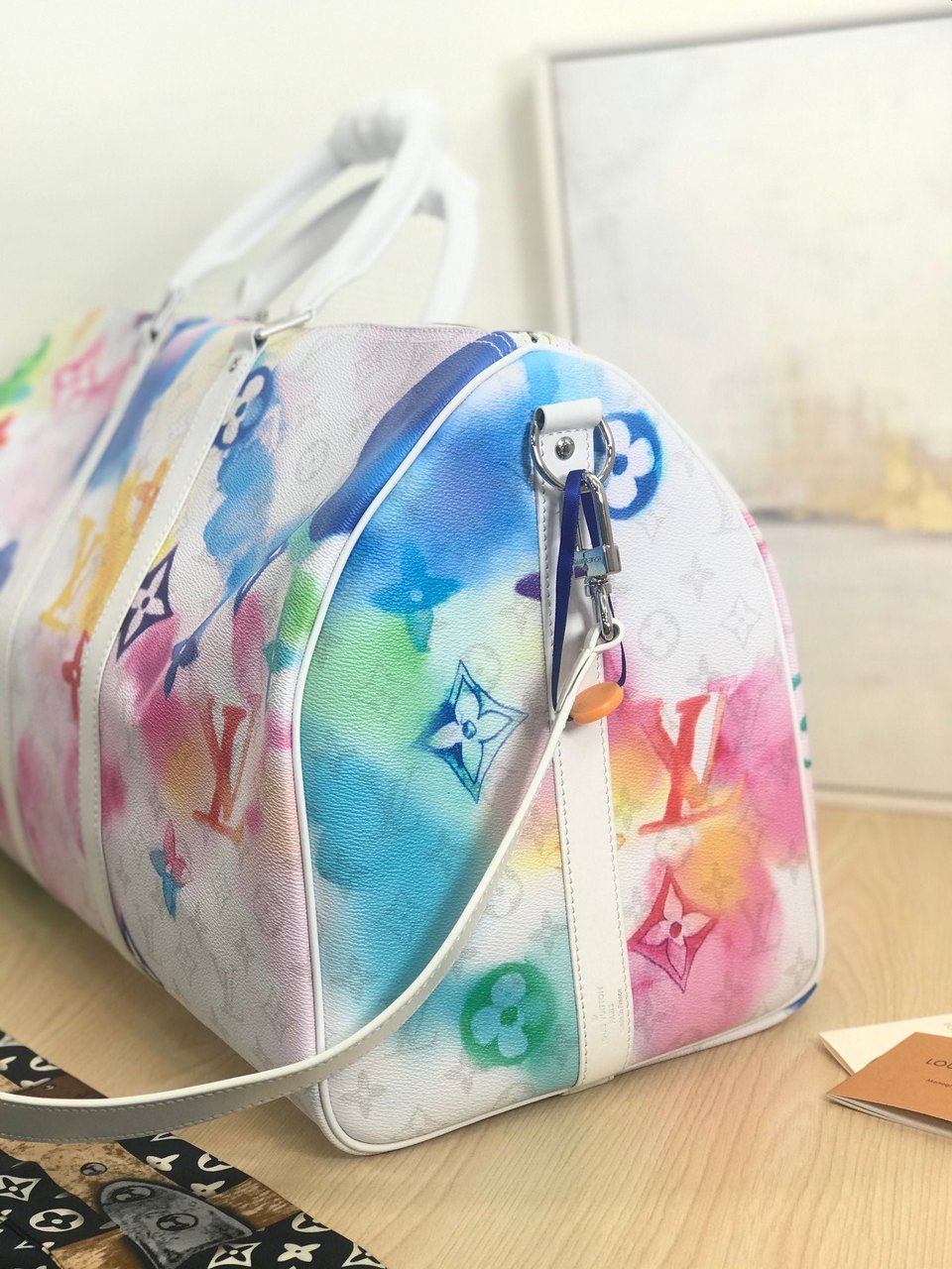 Louis Vuitton Keepall 50 Monogram Watercolor M45758 view 4