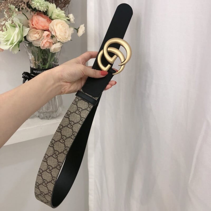 Gucci GG Belt With Double G Buckle 400593 view 7