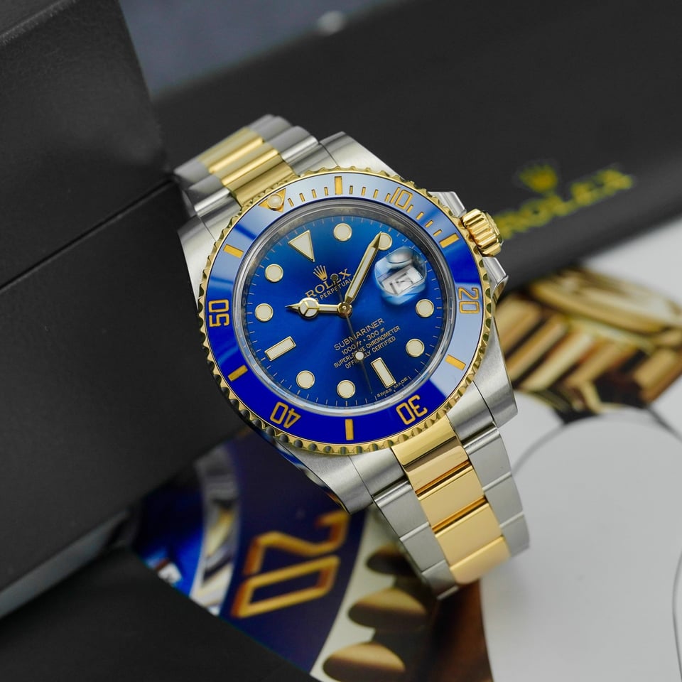 Rolex Submariner 41mm Blue Dial 126613LB Bluesy view 3