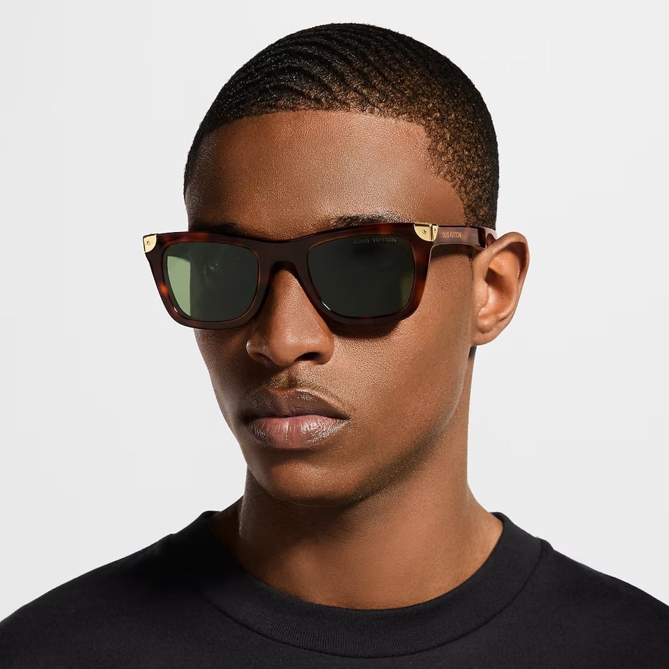 Louis Vuitton Heritage Square-Shaped Sunglasses Z3411U view 5