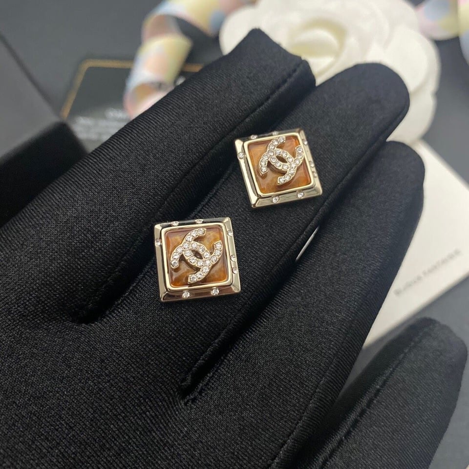 Chanel Cc Earrings view 3