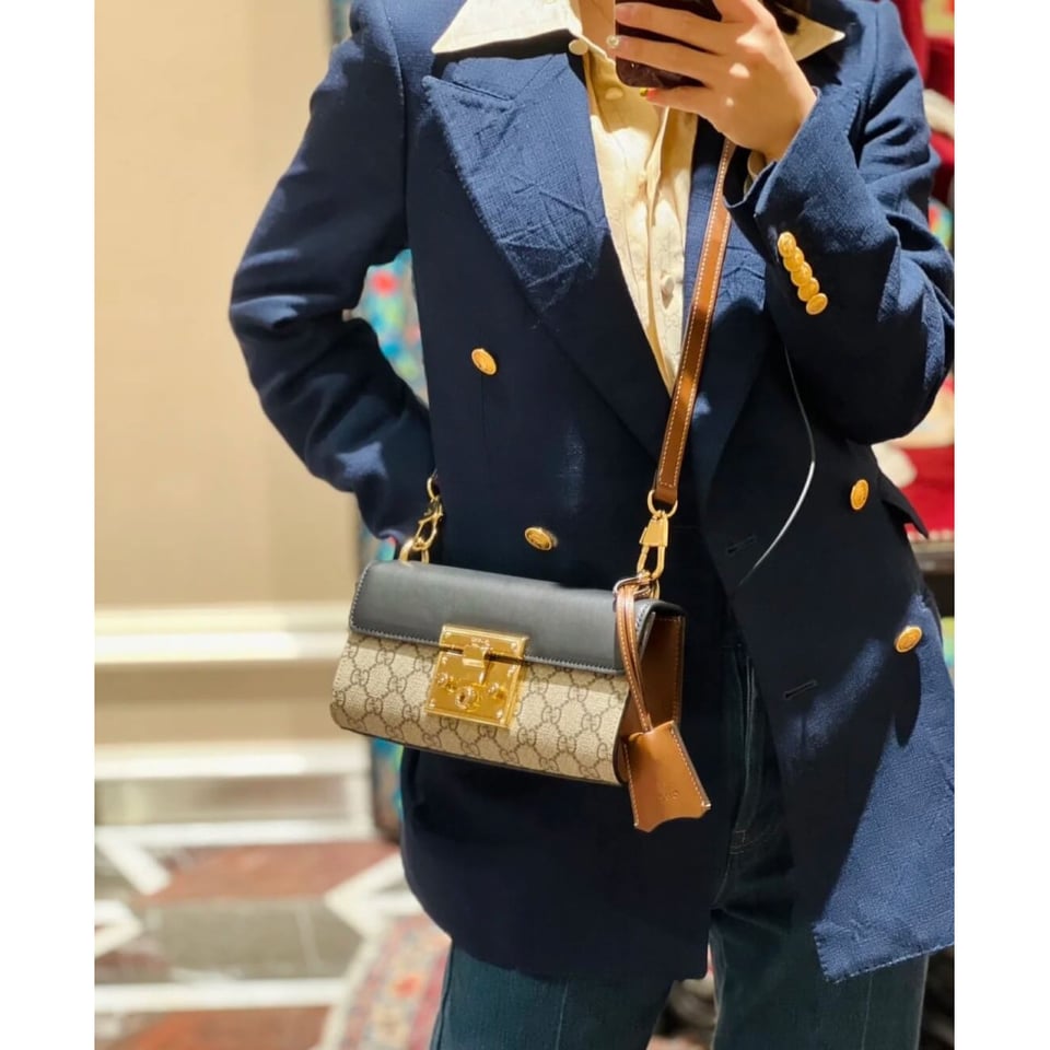 Gucci Padlock Mini Shoulder Bag view 6