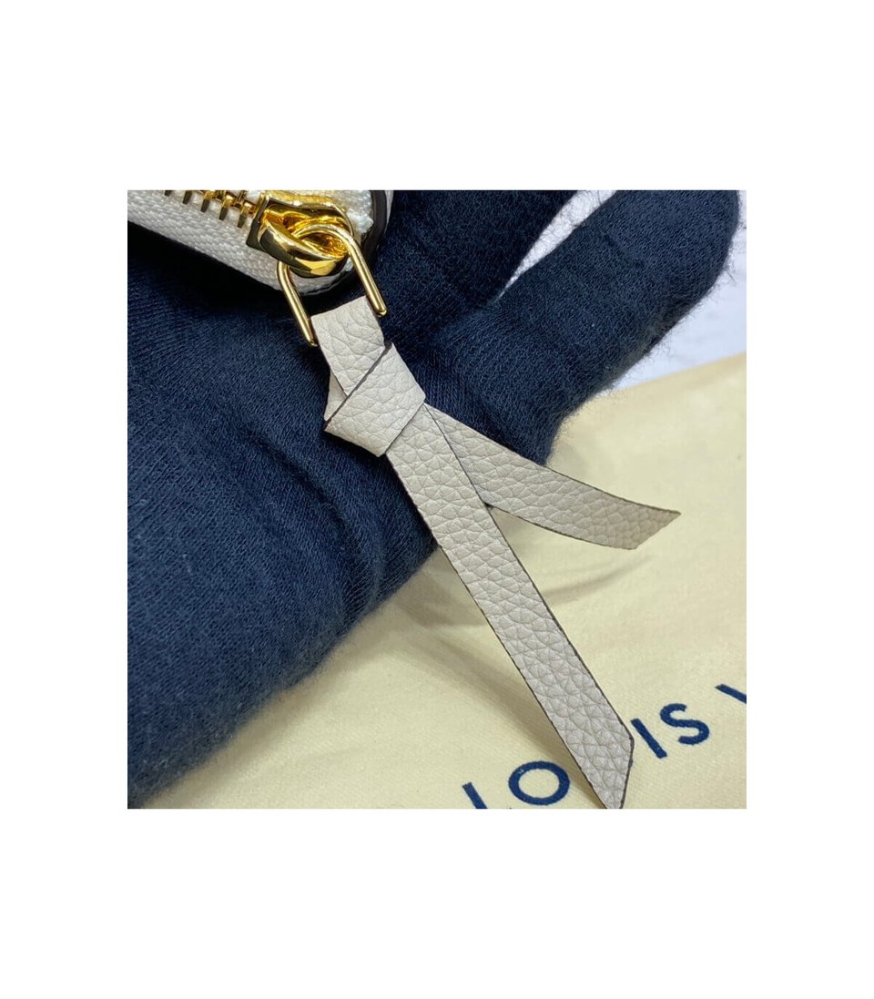 Louis Vuitton Lockme Zippy Coin Purse Greige view 8