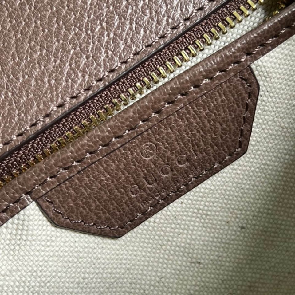 Gucci Bamboo 1947 Jumbo GG Small Top Handle Bag view 16