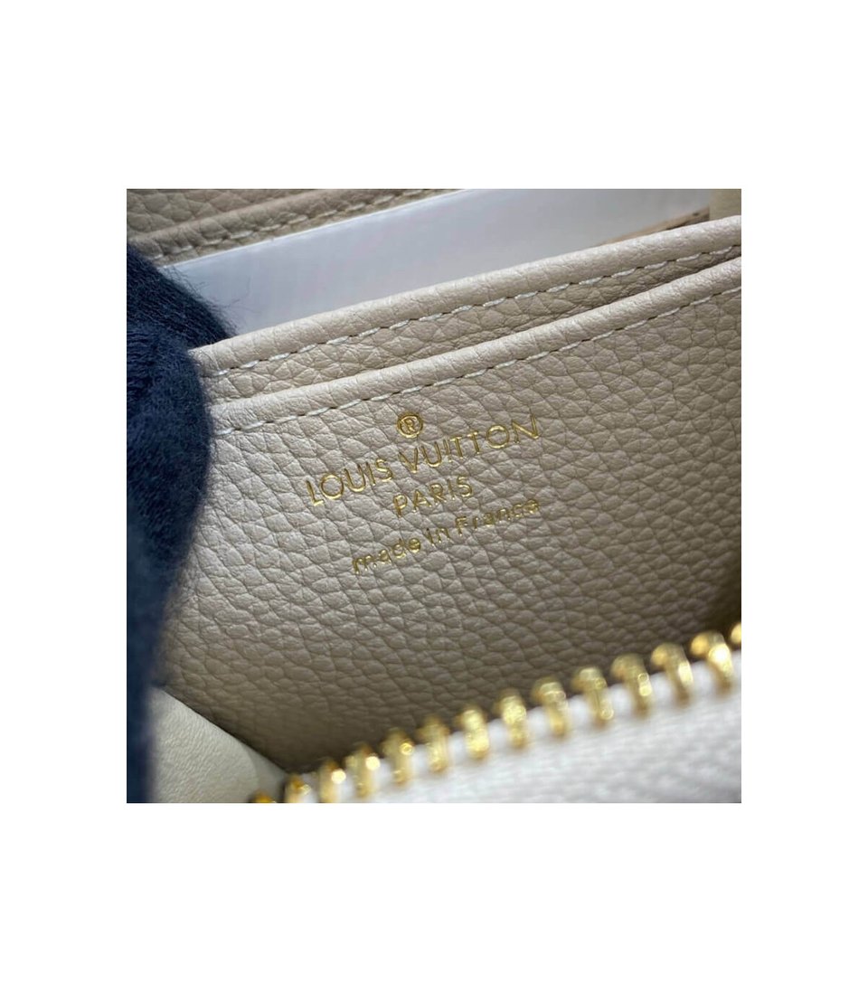 Louis Vuitton Lockme Zippy Coin Purse Greige view 10