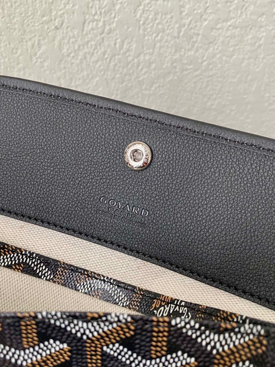Goyard Saint Louis Gm 40Cm Black Canvas view 9