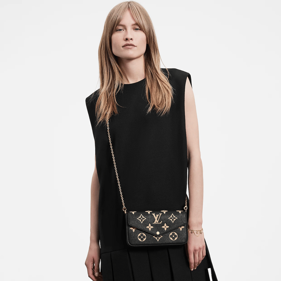 Louis Vuitton F Licie Pochette 22.5in/8.9in view 3