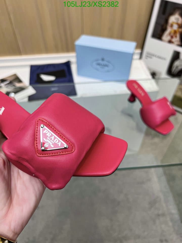 Prada Soft Padded Nappa Sandals view 6