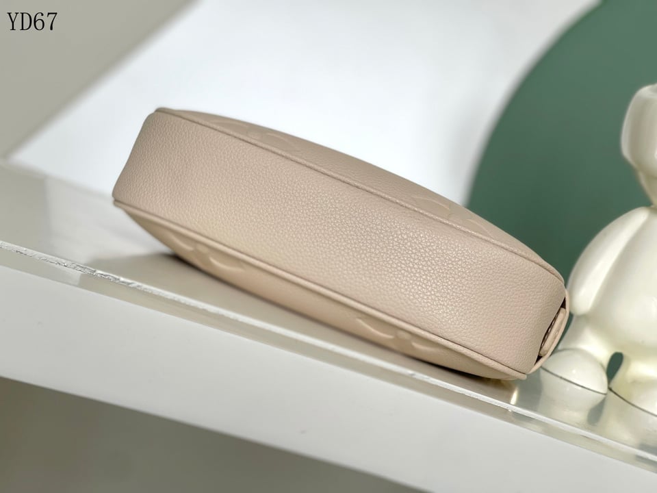Louis Vuitton Monogram Empreinte Beige Shoulder Bag 20Cm M82391 view 5