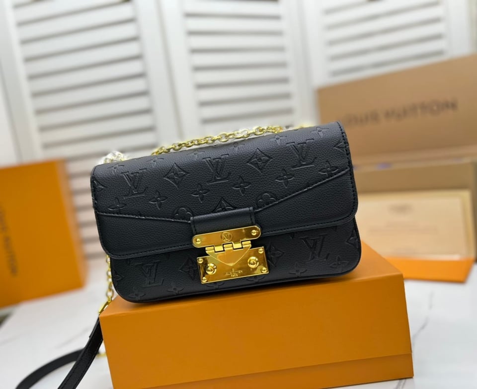 Louis Vuitton Marceau Black Leather Bag M46200 view 3