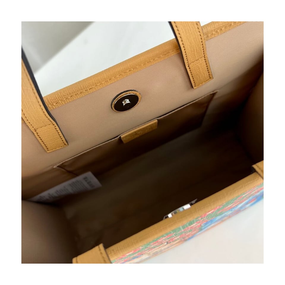 Gucci Kitten Print Tote Bag view 9