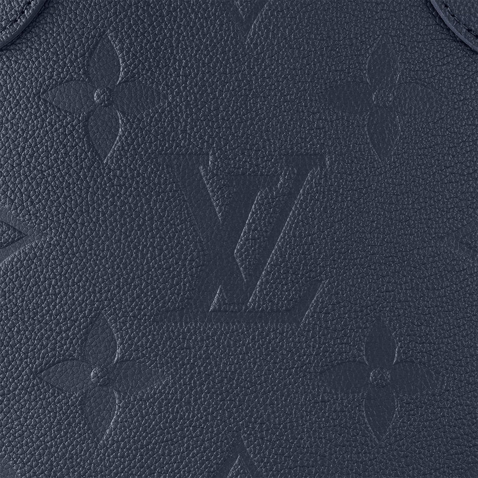 Louis Vuitton Neverfull Mm Tote Bag Navy Blue 31cm M47143 view 4