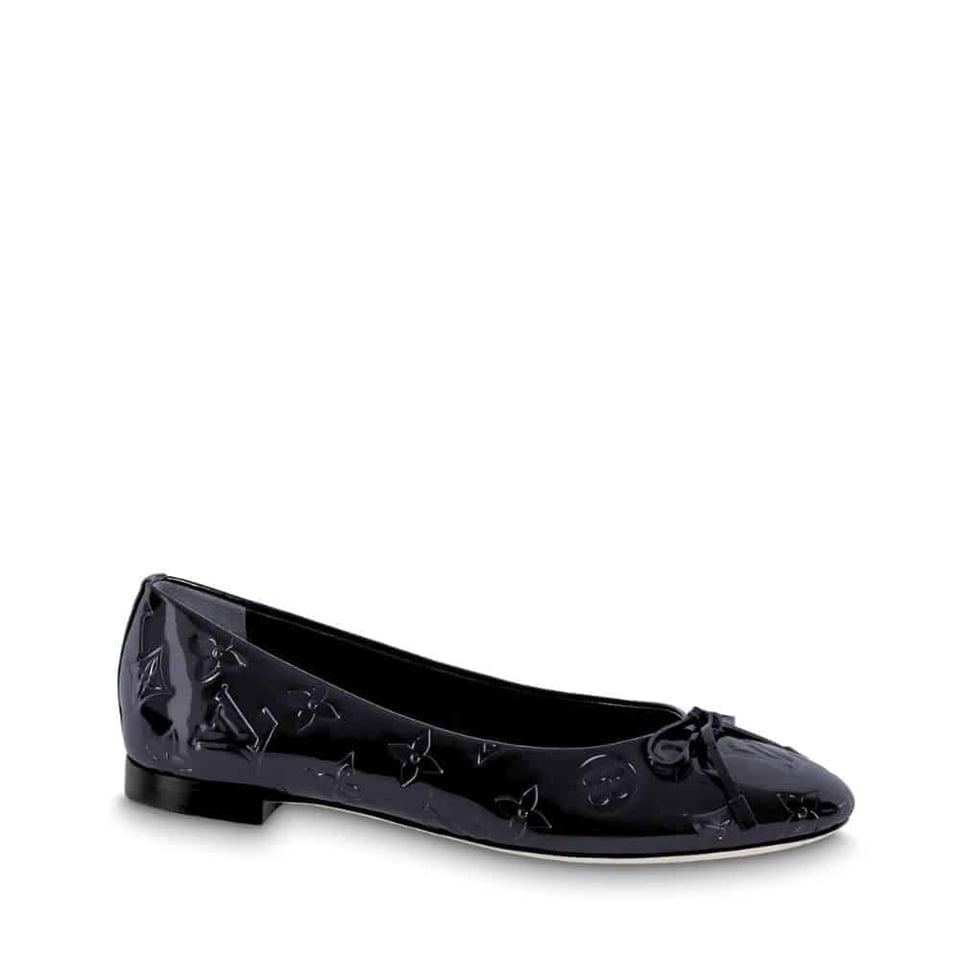 Louis Vuitton Nina Flat Ballerina Black view 2