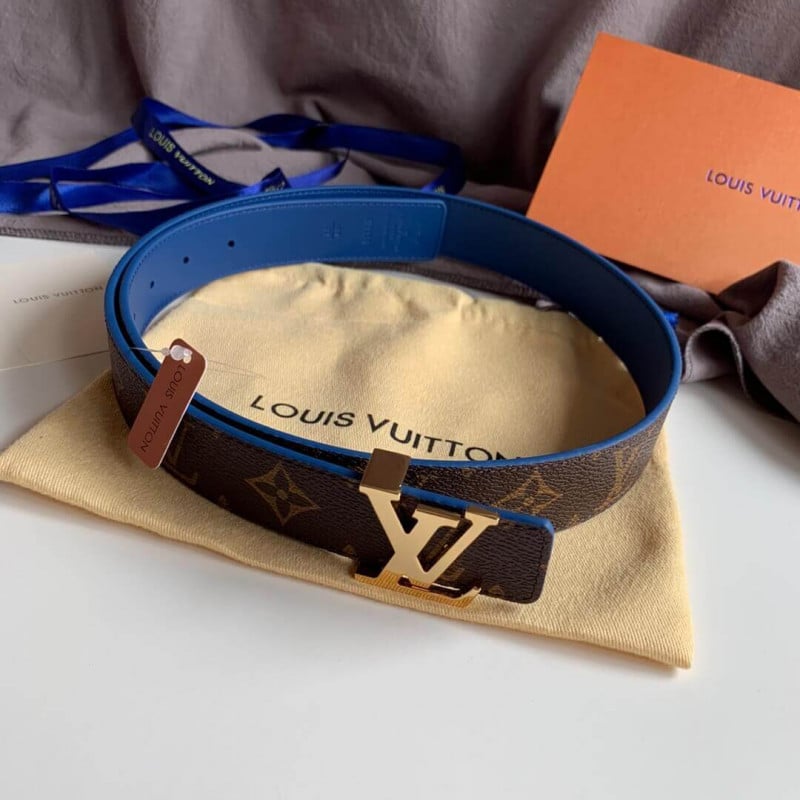 LV Escale LV Initiales 30mm Reversible Belt M0255W view 3