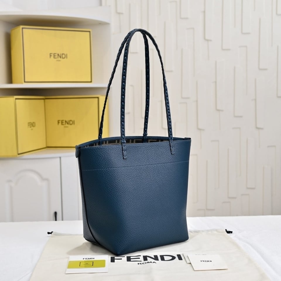 Fendi Medium Roll Blue 36Cm view 5