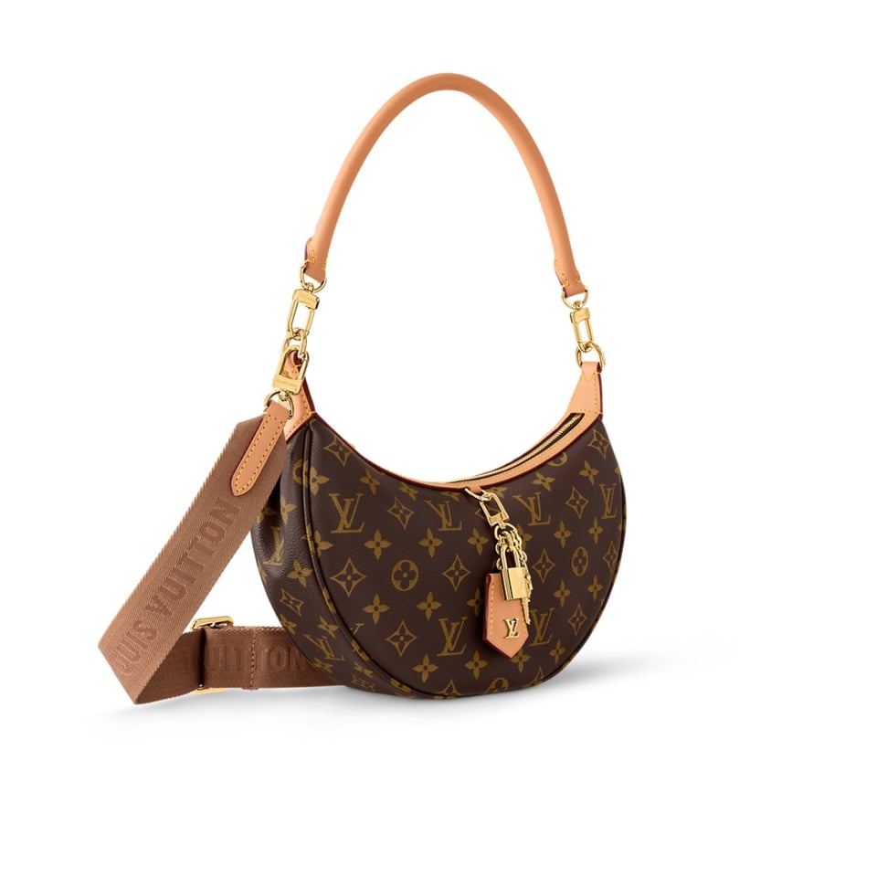Louis Vuitton Looping Bag Monogram Canvas M12939 – Brown 28cm/ 11in view 3