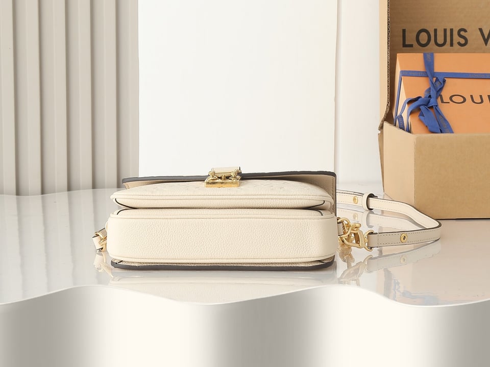 Louis Vuitton Pochette Métis East West Monogram Empreinte Leather – Women – Handbags Cream view 15