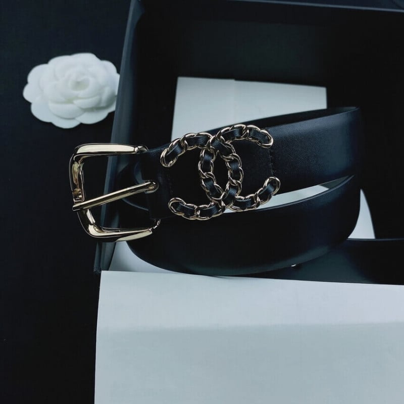 Chanel Calfskin 3.0cm Belt AA7418 view 3