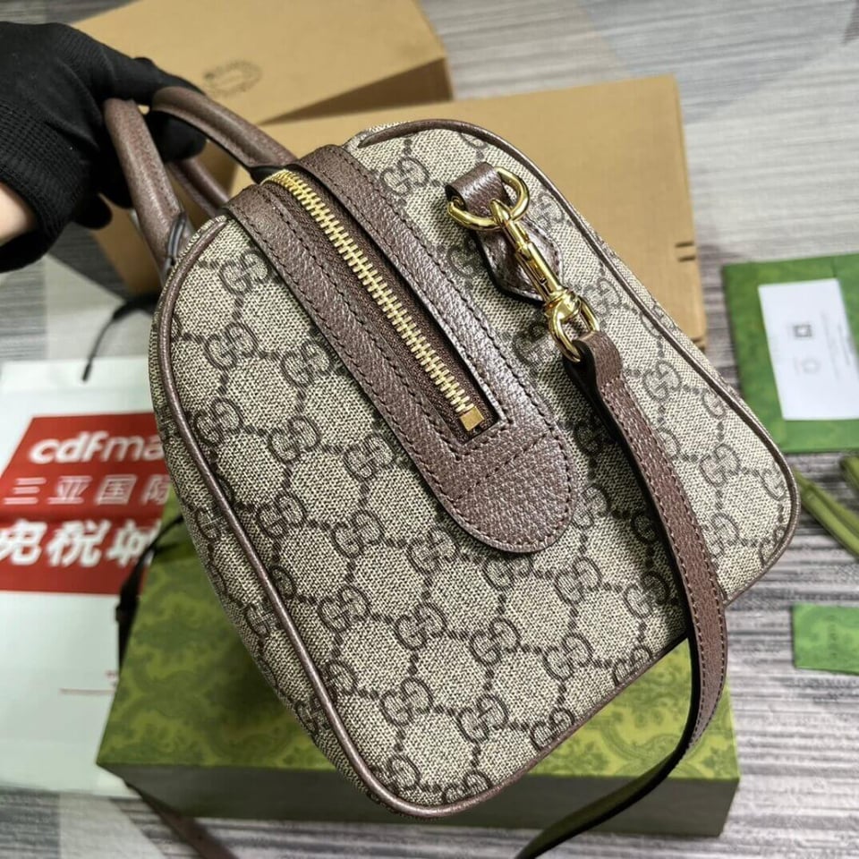 Gucci Ophidia GG Medium Top Handle Bag view 6