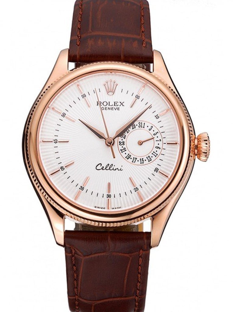 Rolex Cellini 38mm White Dial 622725 view 2
