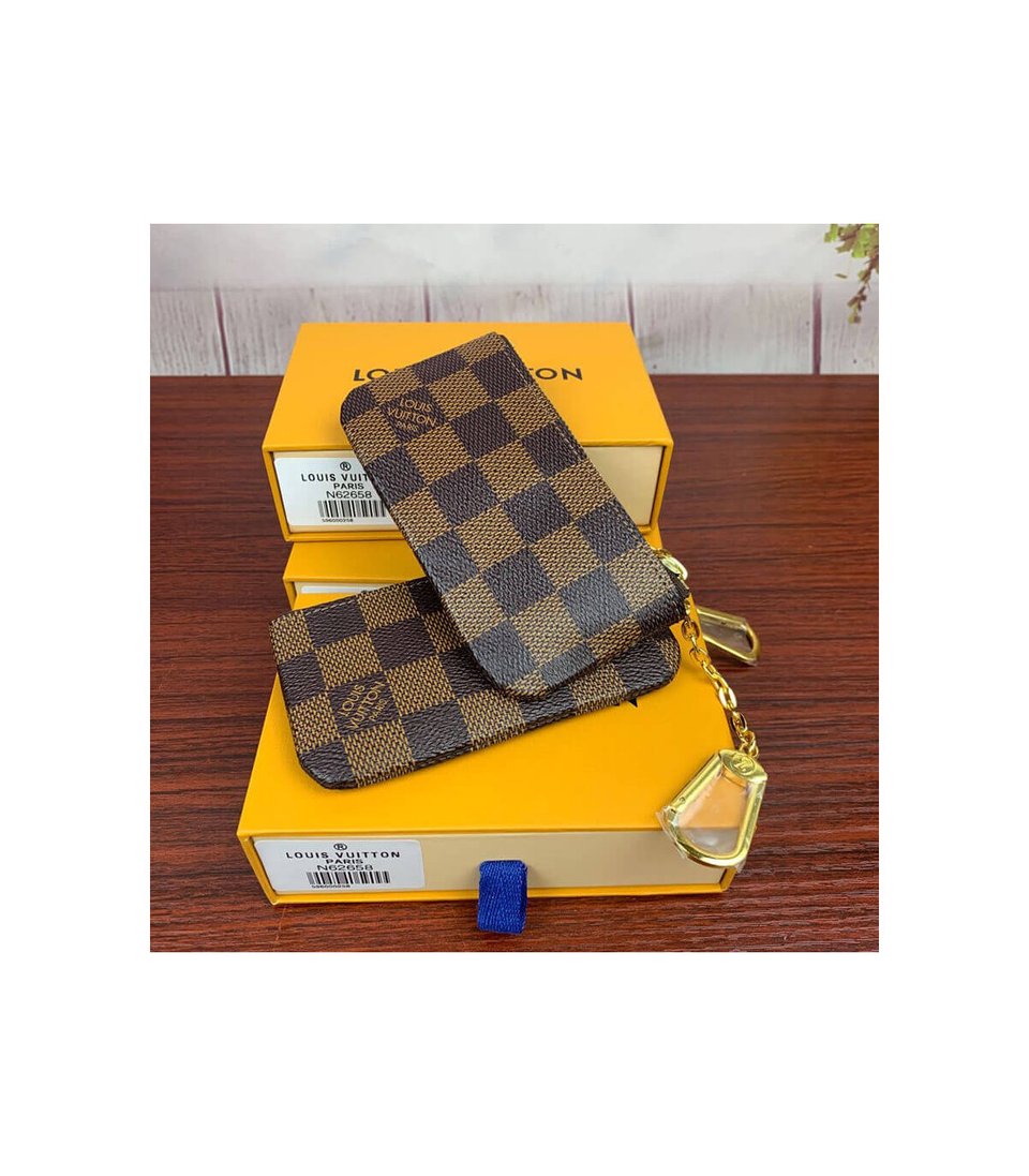 Louis Vuitton Damier Ebene Key Pouch view 5
