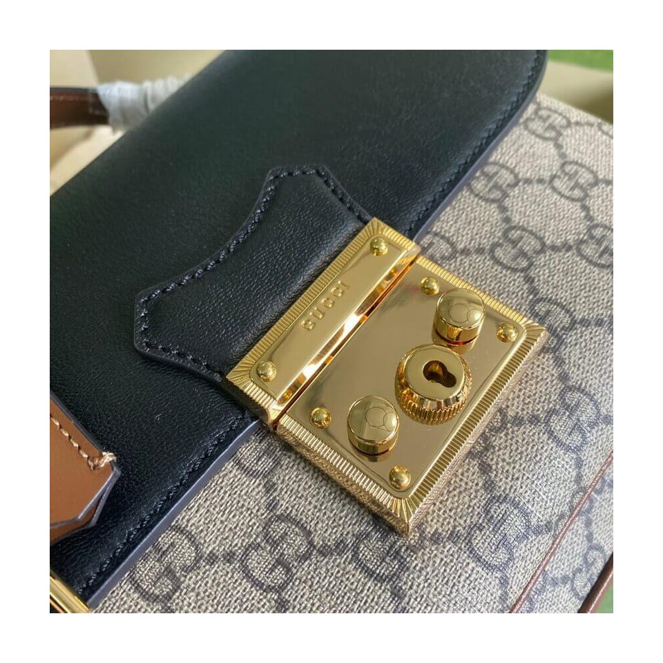 Gucci Padlock Small Shoulder Bag Black view 7