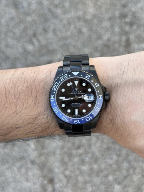 [Superclone] Rolex GMT-Master II 40mm Black Dial “Batman” PR18239 view 3