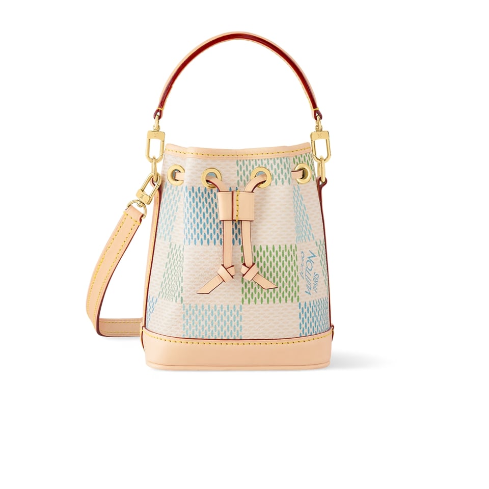 Louis Vuitton Nano No Damier Canvas Pistachio 16Cm N40640