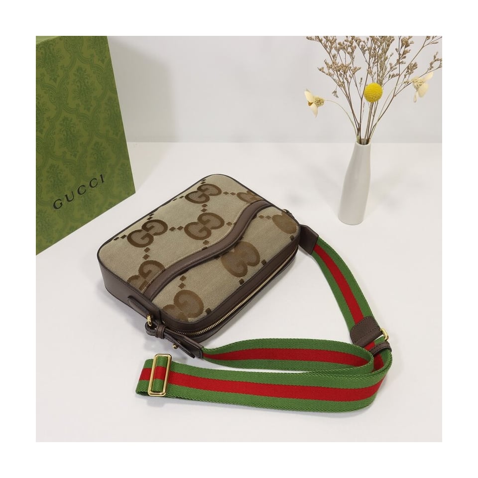 Gucci Messenger Bag With Jumbo GG view 11