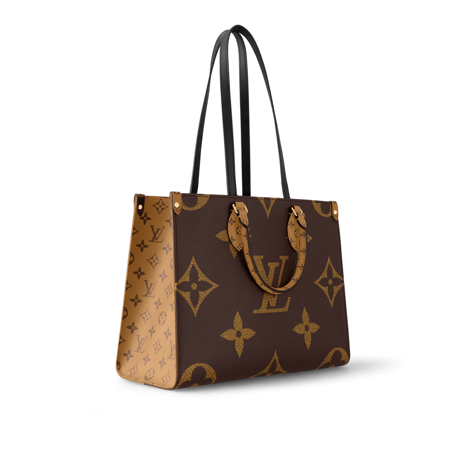 Louis Vuitton On The Go MM Monogram Medium Tote Bag Brown M45321 35cm view 4