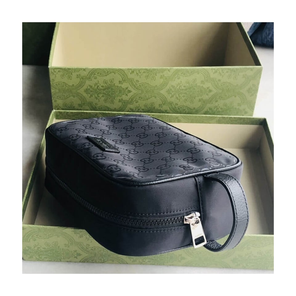 Gucci GG Guccissima Nylon Toiletry Bag view 7