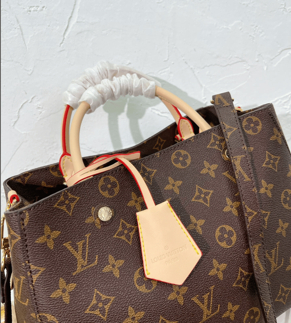 Louis Vuitton Montaigne MM Brown 35Cm M41056 view 5