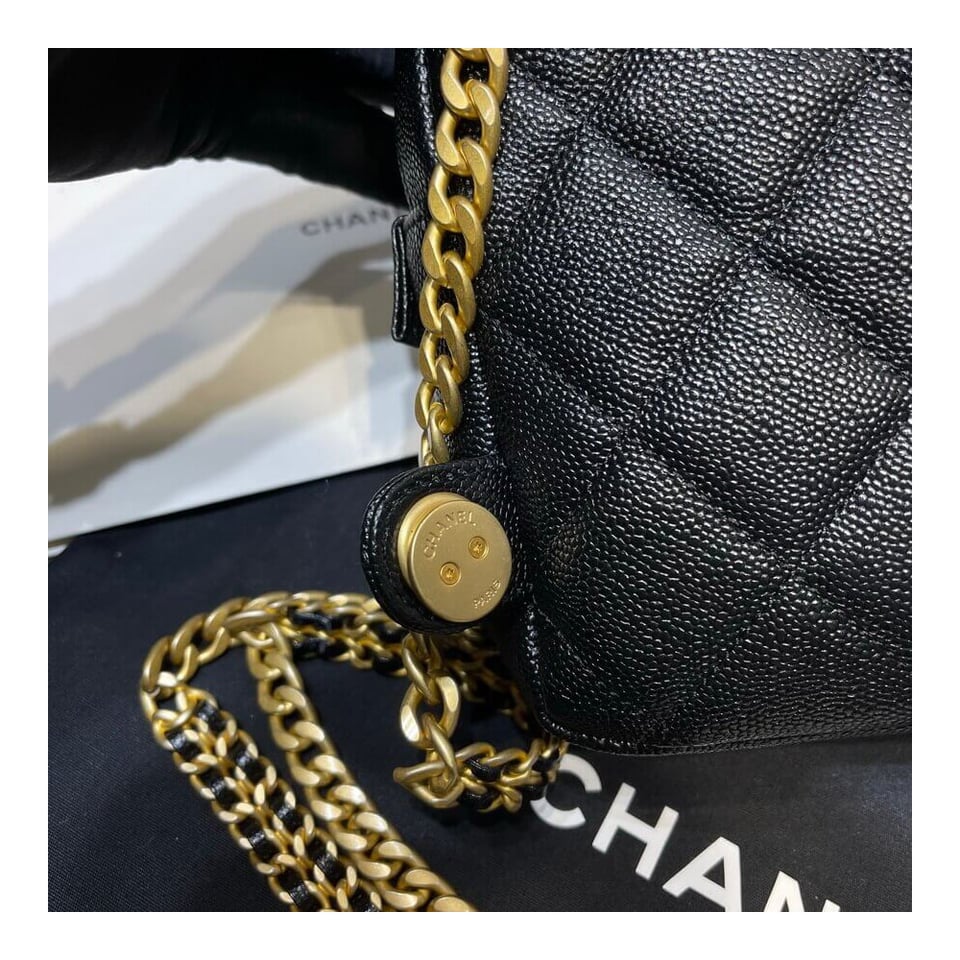 Chanel Backpack in Grained Calfskin view 10
