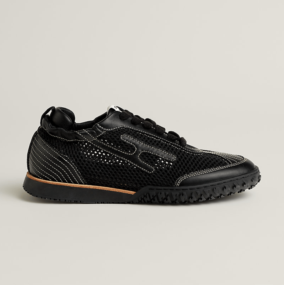 Hermes Jet Black Sneaker view 6