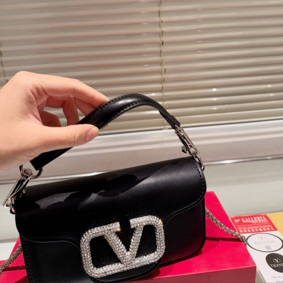 Valentino Locò Small Jewel Logo Black 20Cm 3W2B0K53Cwr249 view 7
