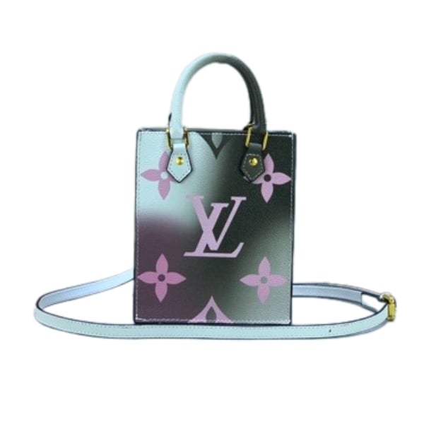 Louis Vuitton Petit Sac Plat Monogram Black And White 17Cm view 2
