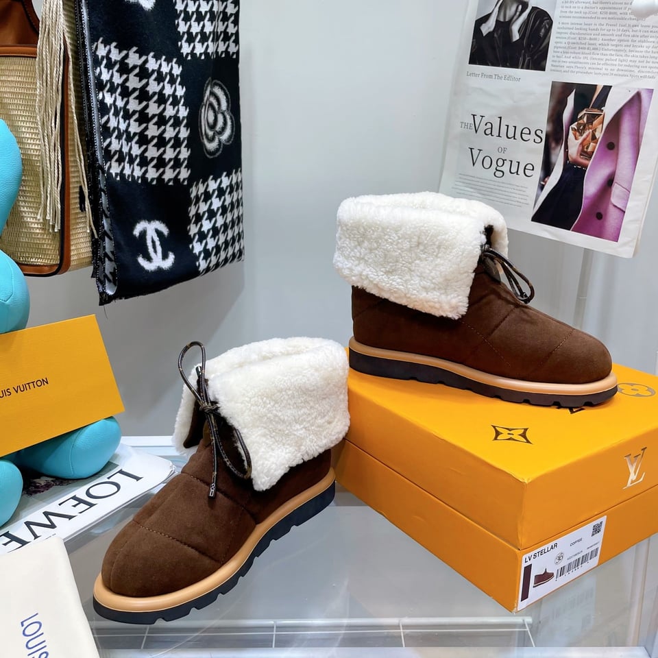 Louis Vuitton Pillow Comfort Ankle Boots Brown 1A94W2 view 5