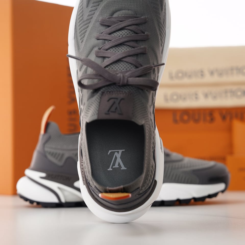 Louis Vuitton LV Runner Tatic Grey Sneaker for Men view 19