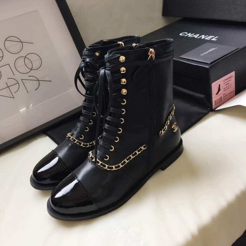 Chanel Women’S Botas Para Mujer Black view 5
