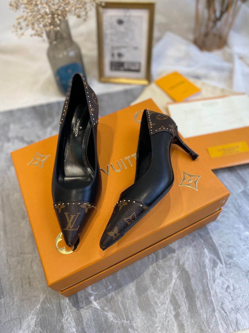 Louis Vuitton Cherie Pump 1A8N7F view 10
