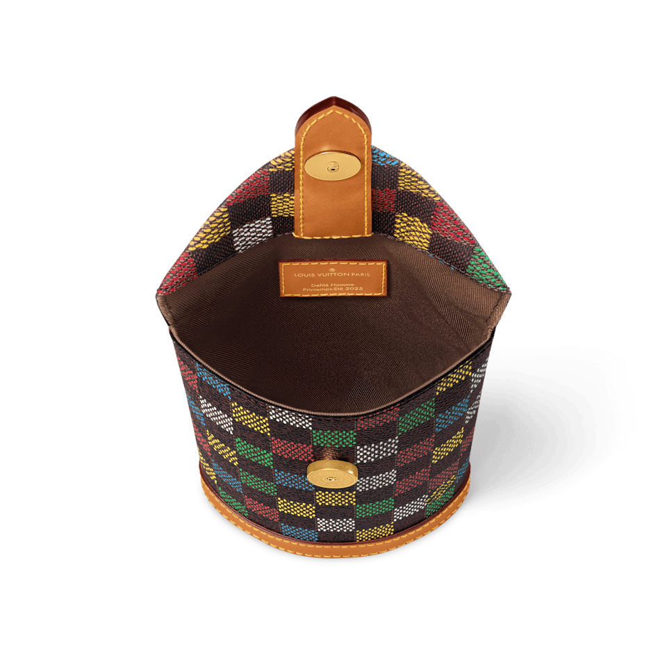 Louis Vuitton Envelope Pouch Vers Damier Ebene Multicolor N00139 18cm/ 7.1in view 6