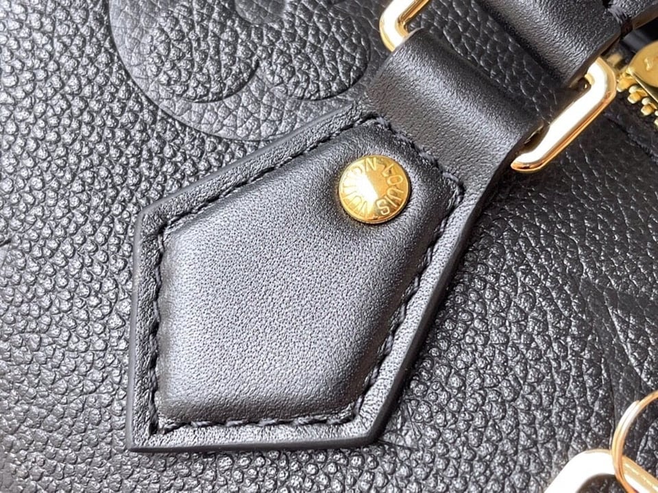 Louis VuittonSpeedy Bandouliere Bag Monogram Empreinte Giant 20 Black 20cm M58953 view 8