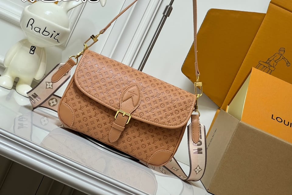 Louis Vuitton Diane PM Bag Noisette Color 24cm M29162 view 2